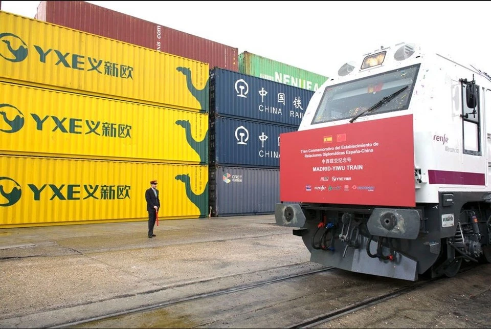 Xina França Transport ferroviari